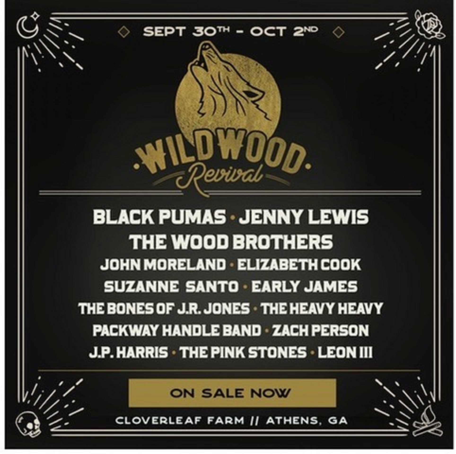 Wildwood Revival 2022 is September 30 October 2 at Cloverleaf Farm